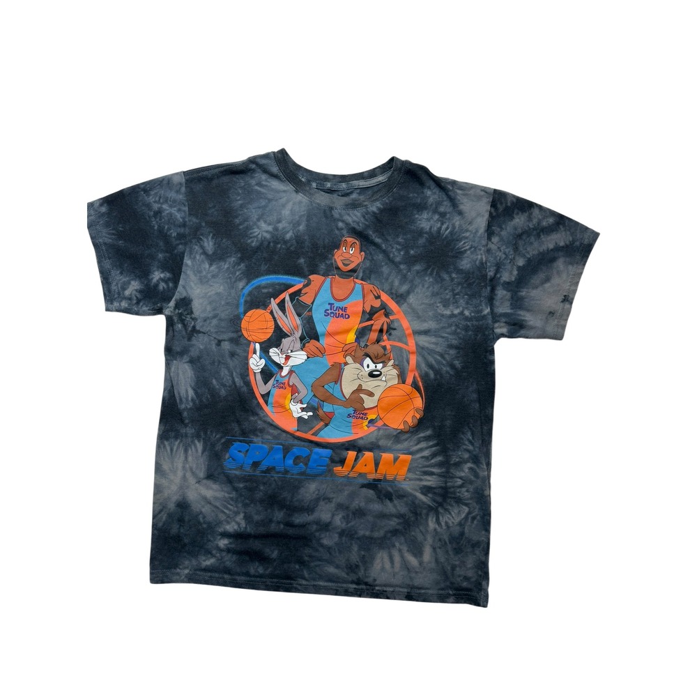 Space Jam A New Legacy LeBron James Bugs Bunny Tie Dye Graphic Tee Mens M